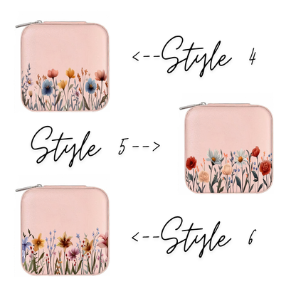 Travel Jewellery Box | Compact & Stylish Organizer - Pink