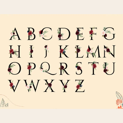 Personalized Alphabet Jewelry box | Compact & Stylish Organizer - Pink