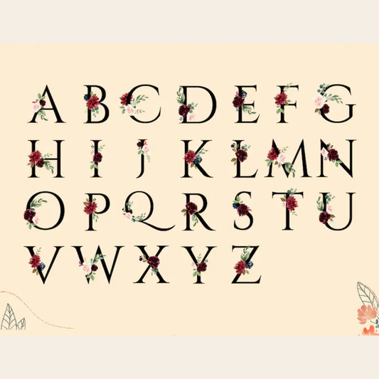 Personalized Alphabet Jewelry box | Compact & Stylish Organizer - Pink